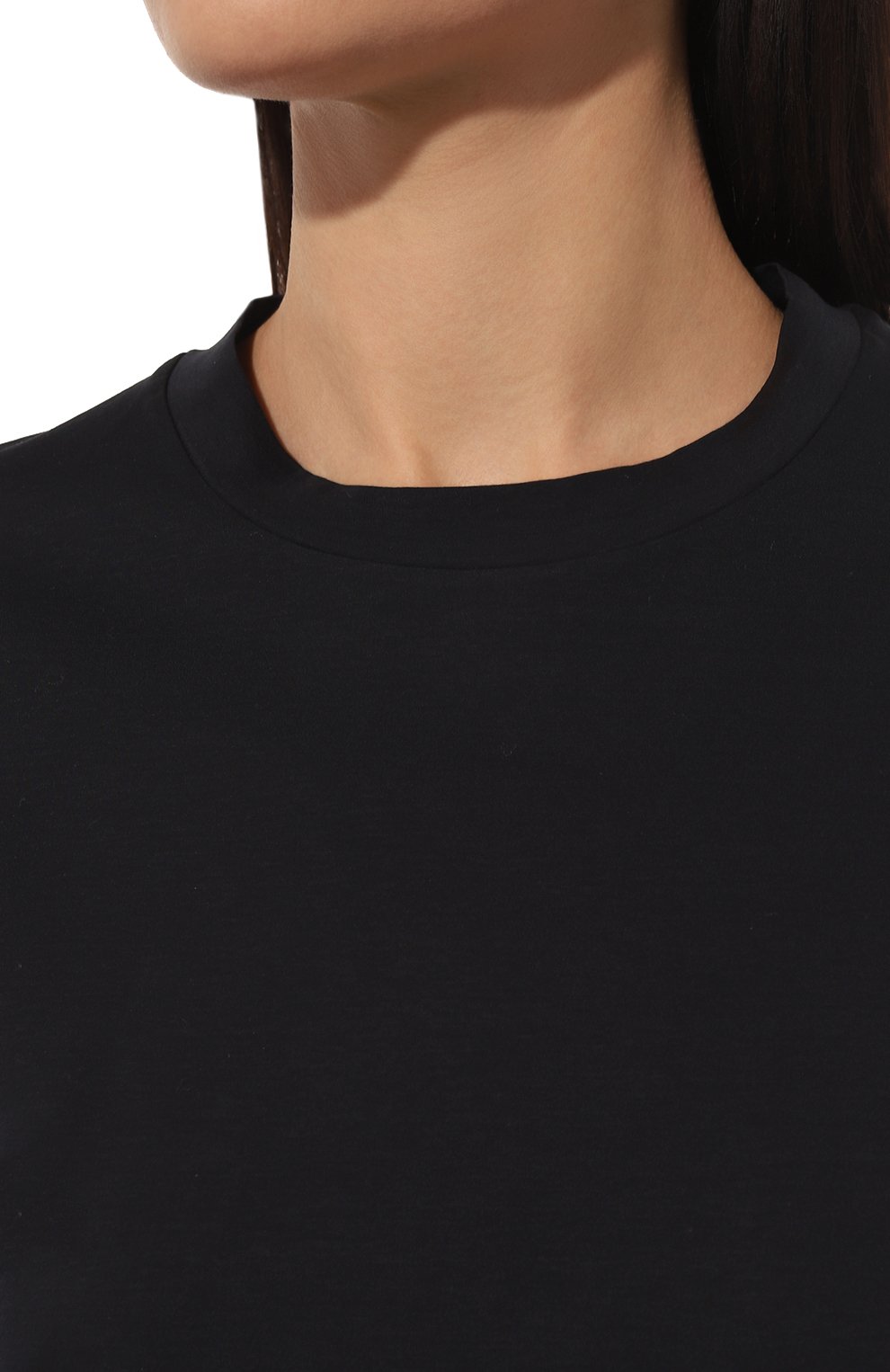 Хлопковый лонгслив JIL SANDER, арт. J01GC0001/J45051, фото 5