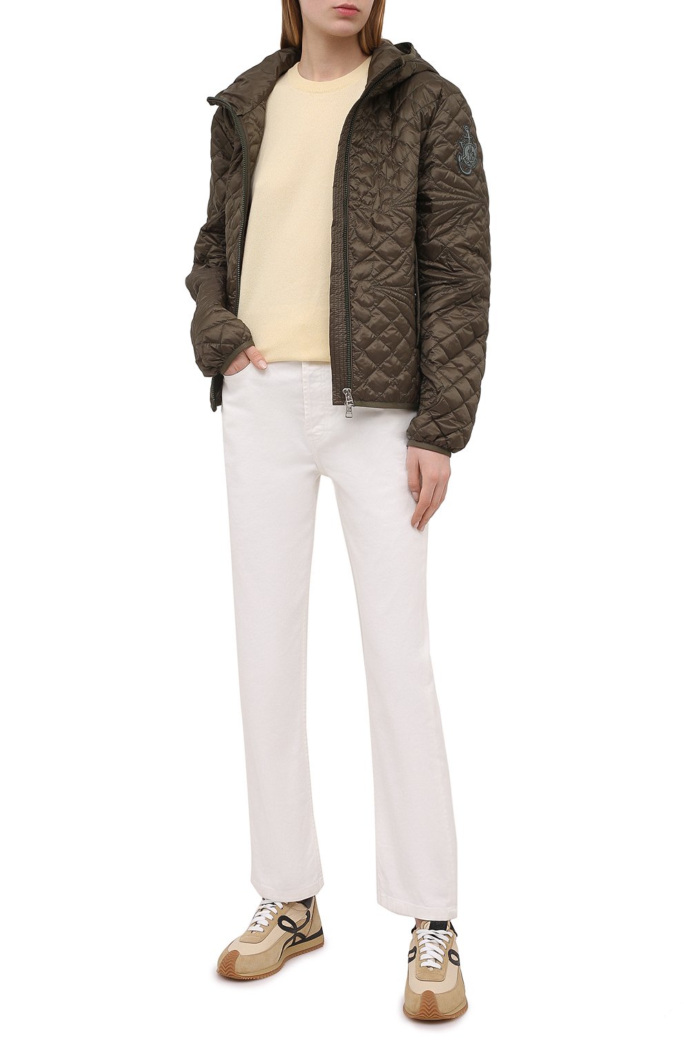 Пуховая куртка 1 moncler jw anderson MONCLER GENIUS хаки цвета по цене 87000 руб., арт. G1-09E-1A521-00-M1146, фото 2 Пуховая куртка 1 moncler jw anderson MONCLER GENIUS, арт. G1-09E-1A521-00-M1146, фото 2