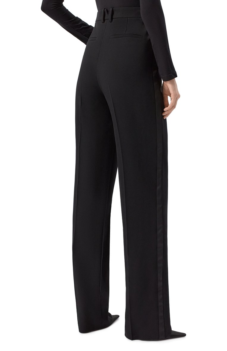 Шерстяные брюки SAINT LAURENT, арт. 813972/Y7E63, фото 1