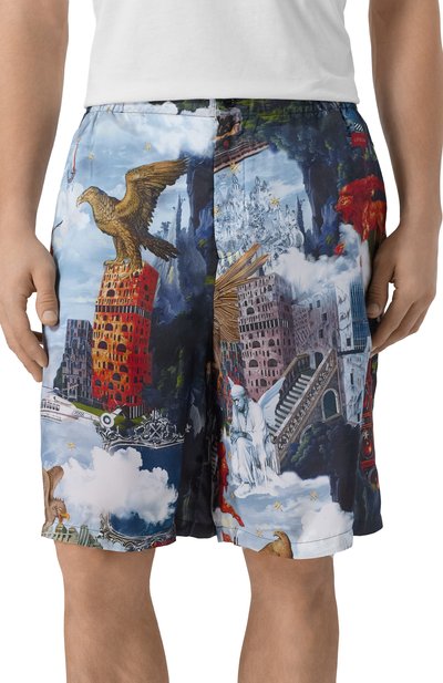 Шорты из вискозы OFF-WHITE, арт. 0MCB092F25FAB002, фото 3