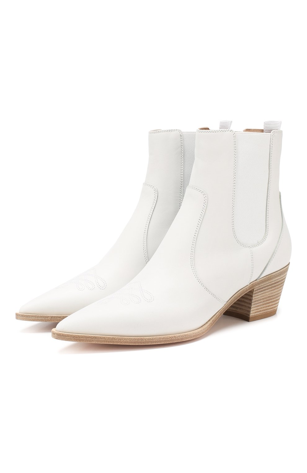 Кожаные ботильоны austin GIANVITO ROSSI, арт. G70343.45CU0.VIPBIAN, фото 1