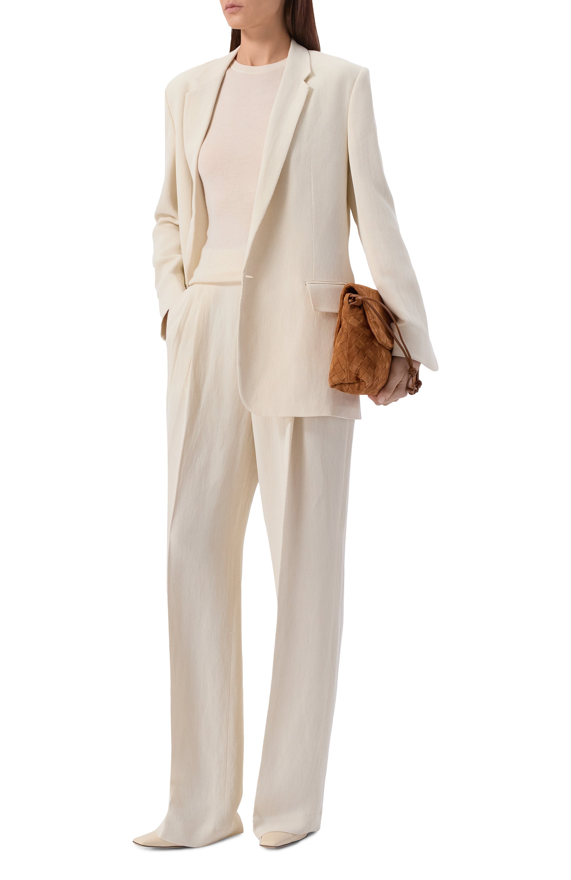 Брюки из вискозы и льна PETAR PETROV, арт. S26TP12, фото 2