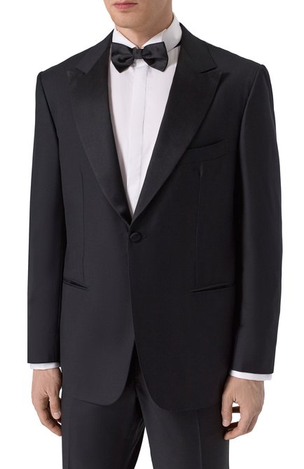 Мужской шерстяной смокинг KITON, арт. UASM861K0127021