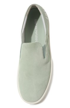 Кожаные слипоны EMPORIO ARMANI, арт. X3Y007/XR158, фото 1