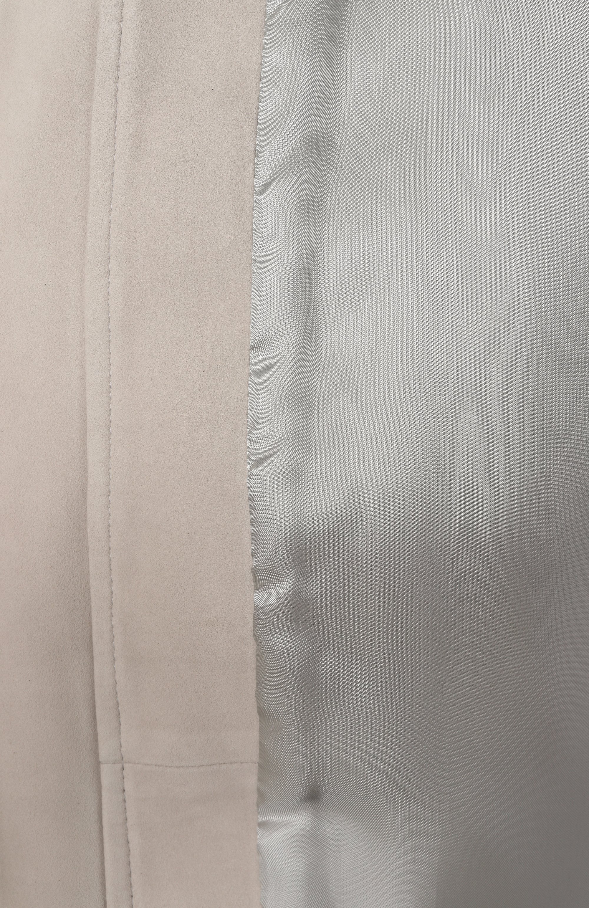 Замшевый бомбер MVST, арт. SUEDE LEATHER B0MBER, фото 7