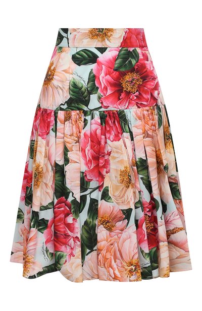 Хлопковая юбка DOLCE & GABBANA, арт. F4BI3T/HS5H9, фото 1