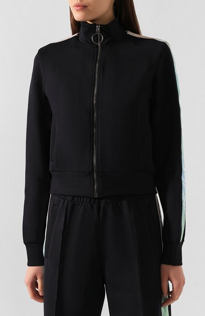 Кардиган OFF-WHITE черного цвета по цене 81800 руб., арт. 0WBA049E19E620771000, фото 3 Кардиган OFF-WHITE, арт. 0WBA049E19E620771000, фото 3