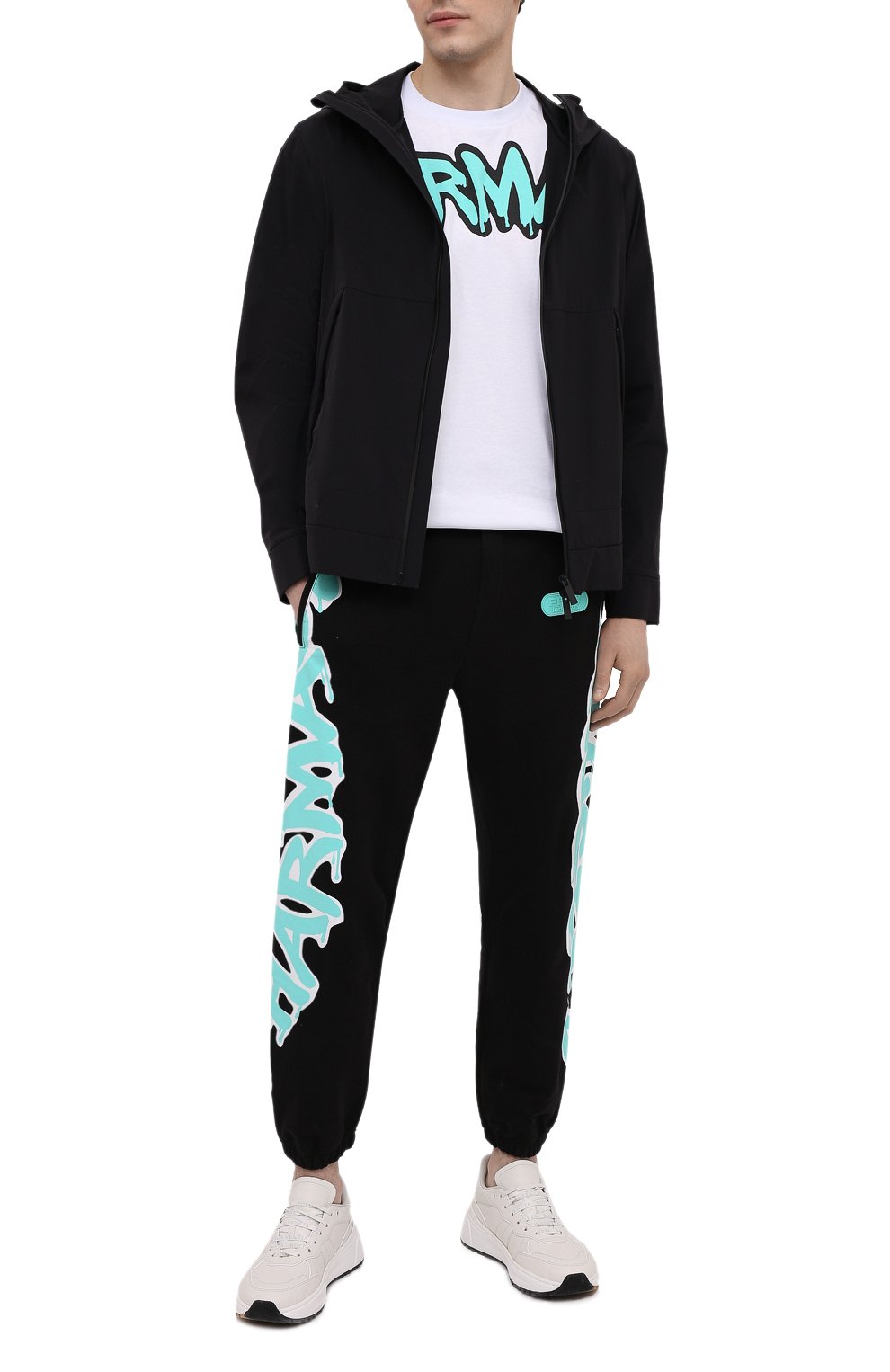 Хлопковая футболка PHARMACY INDUSTRY, арт. PHM224, фото 2