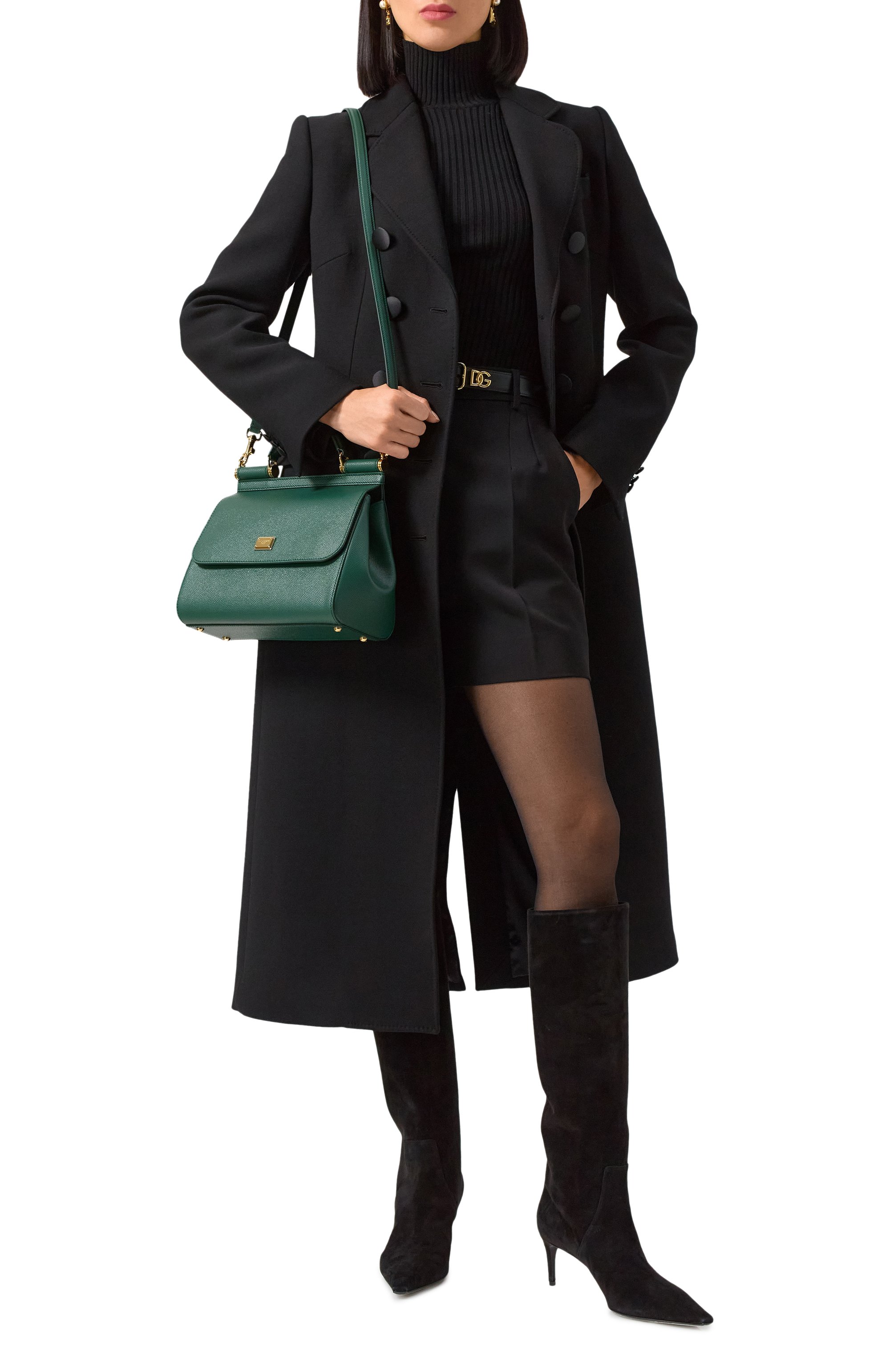 Сумка sicily large DOLCE & GABBANA, арт. BB9002/A1001_SET, фото 7