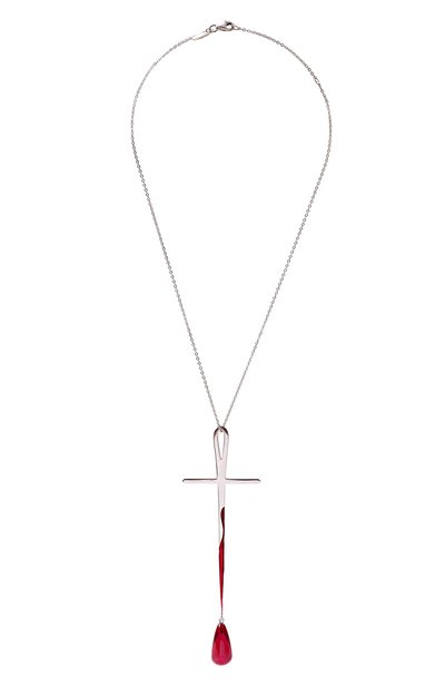 Женская подвеска меч на цепочке DZHANELLI, арт. 00019