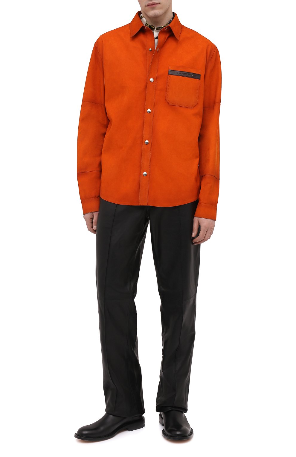 Замшевая рубашка BERLUTI, арт. R19LSU25-001, фото 2