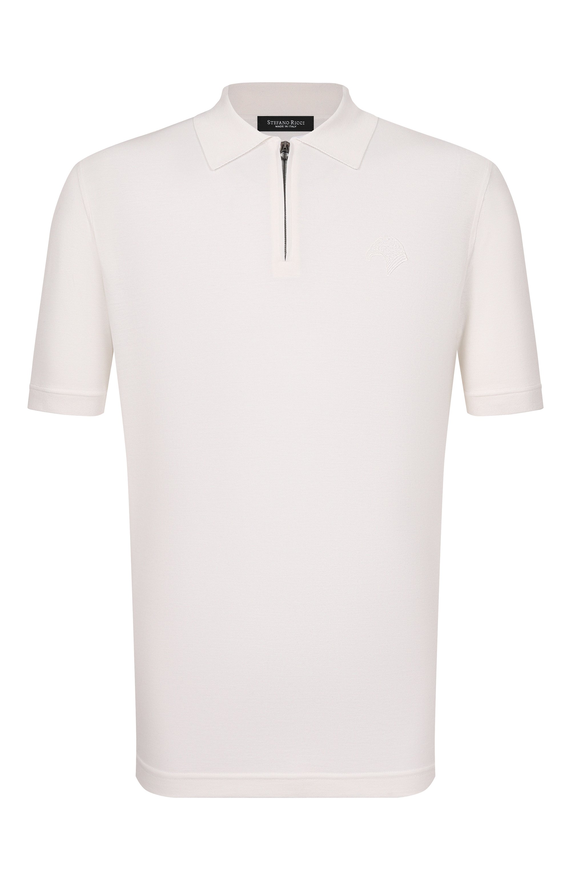 Поло из хлопка и шелка STEFANO RICCI, арт. K919078P31/T26101, фото 1