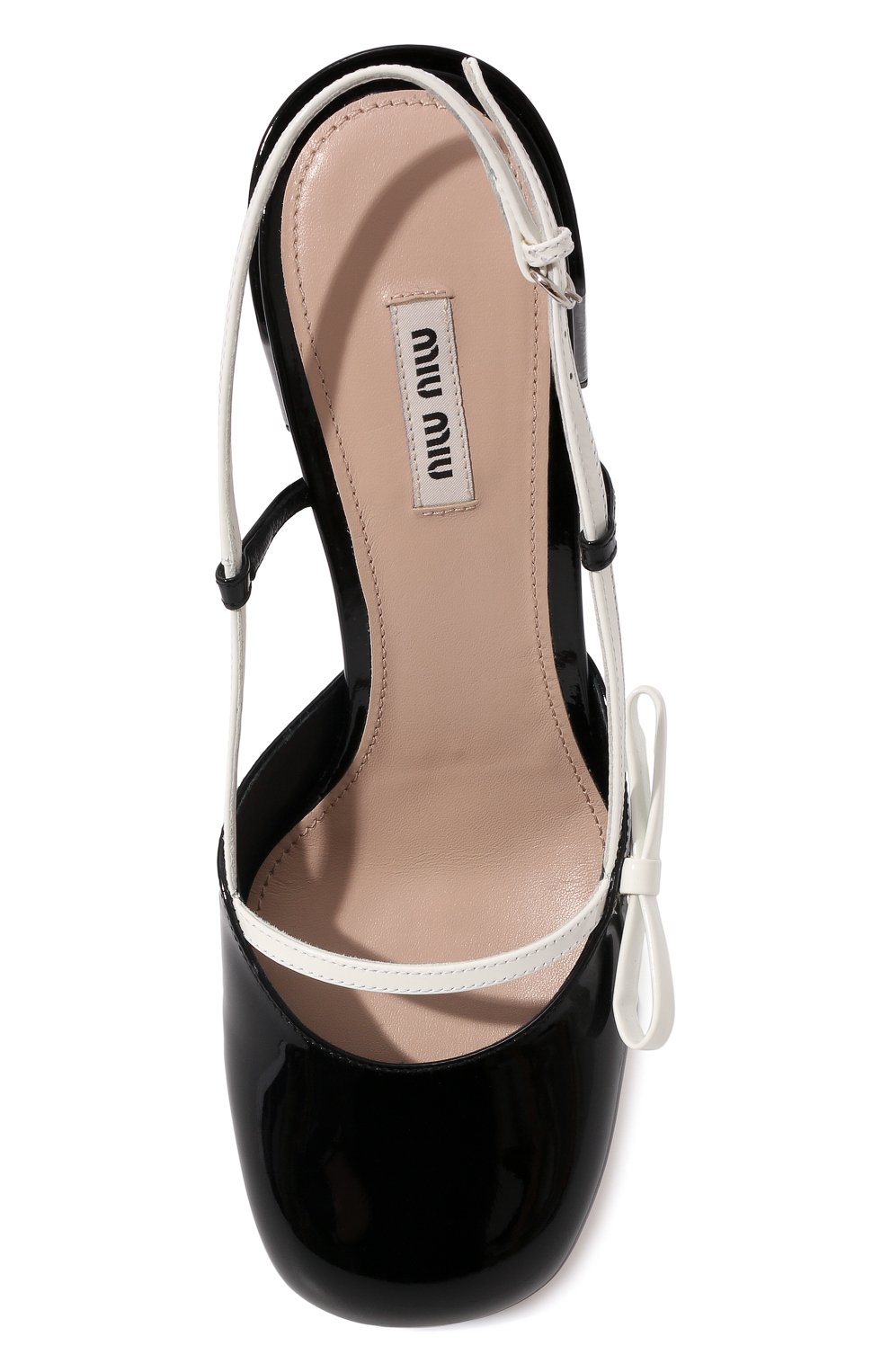 Кожаные туфли MIU MIU, арт. 5I446D-06E-F0967-065, фото 6