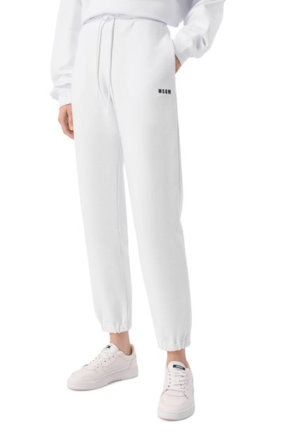 Хлопковые джоггеры MSGM, арт. 2000MDP500/300000, фото 3