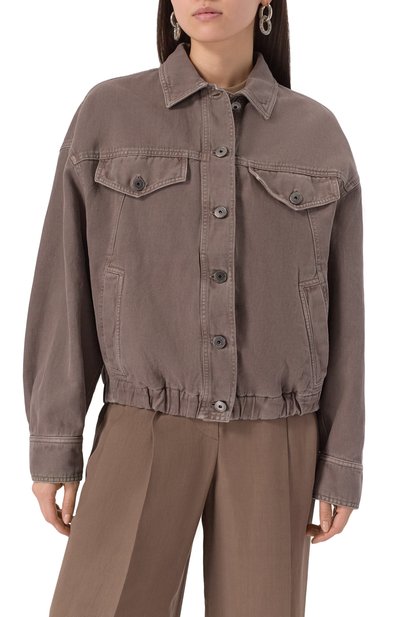 Джинсовая куртка BRUNELLO CUCINELLI, арт. ML996FX716, фото 3