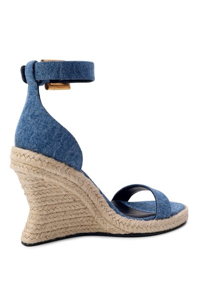 Текстильные босоножки anthem 95 BALMAIN, арт. GN4UH225/TDMS, фото 5