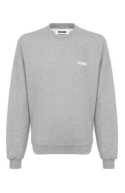 Хлопковый свитшот Magliano MGSS26ST02012 Серый MGSS26ST02012