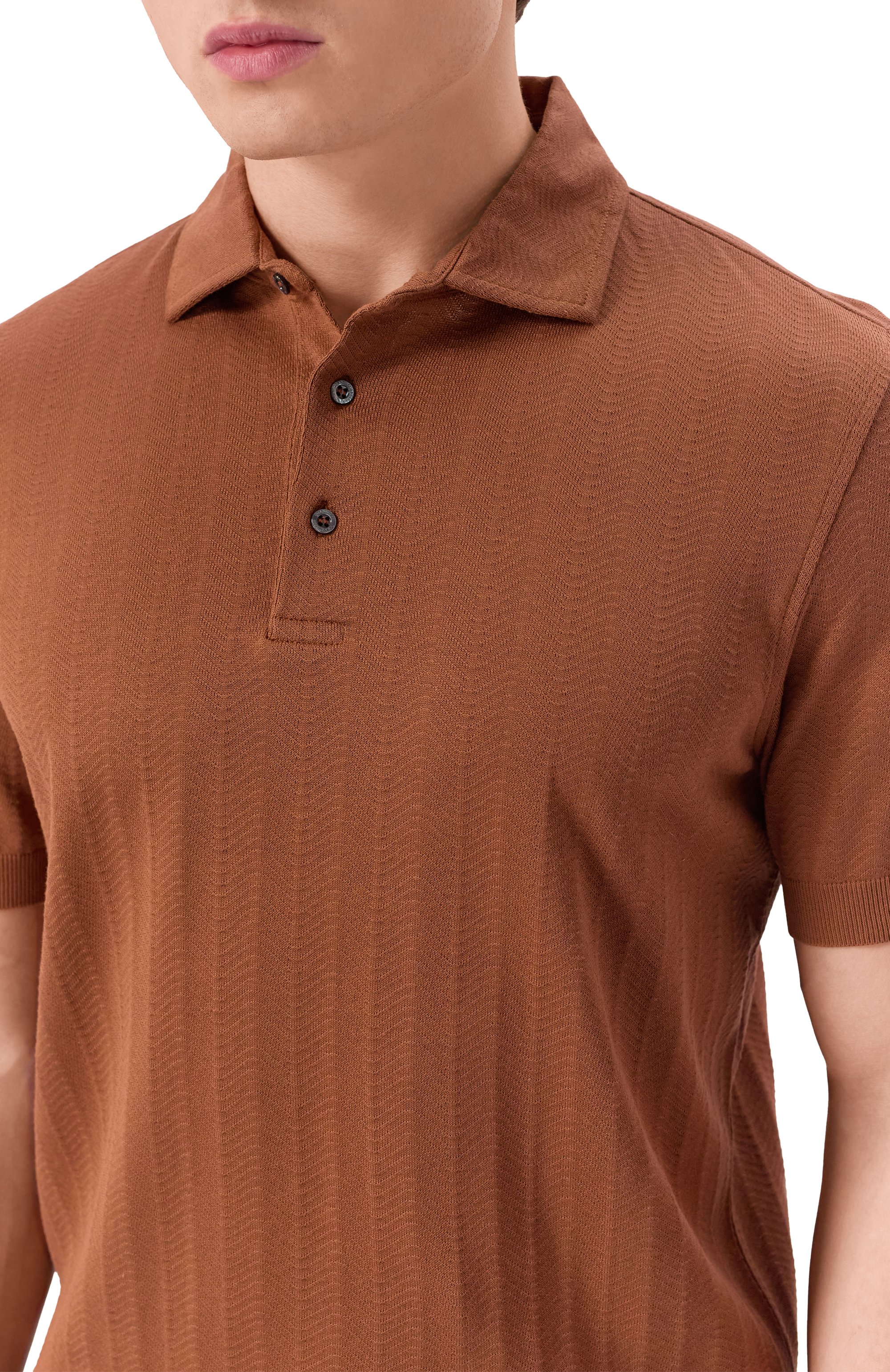 Хлопковое поло CORNELIANI, арт. 25G521-2525007, фото 5