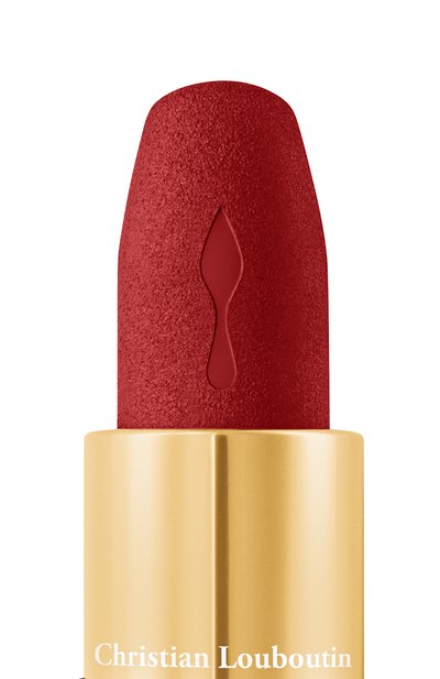 Матовая помада для губ rouge louboutin velvet matte on the go, оттенок epic brunette CHRISTIAN LOUBOUTIN, арт. 8435415063326, фото 3