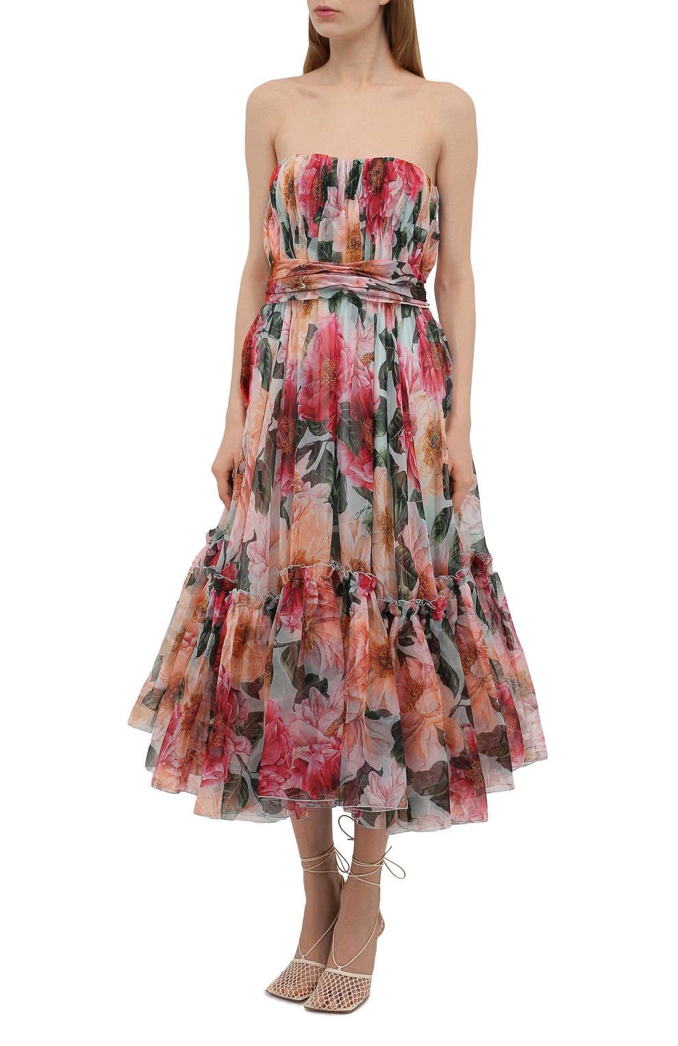Шелковое платье DOLCE & GABBANA, арт. F6I6BT/IS1E1, фото 3