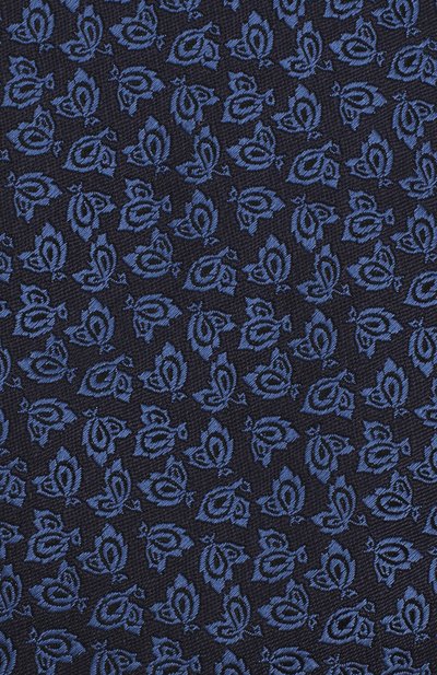 Шелковый галстук ZEGNA темно-синего цвета по цене 23700 руб., арт. Z6E00/1XW, фото 3 Шелковый галстук ZEGNA, арт. Z6E00/1XW, фото 3