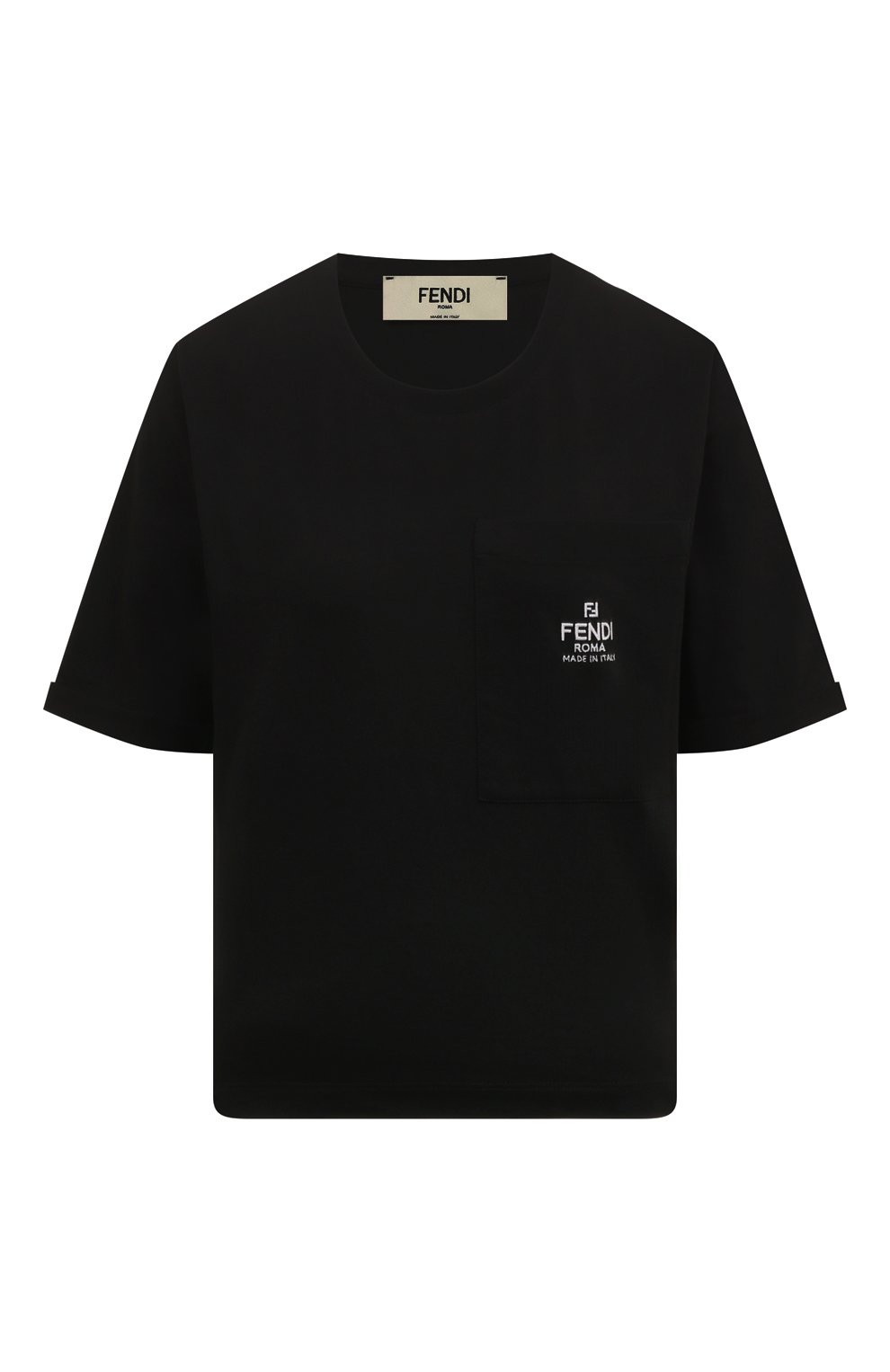 Хлопковая футболка FENDI, арт. FS9619 ANQS, фото 1