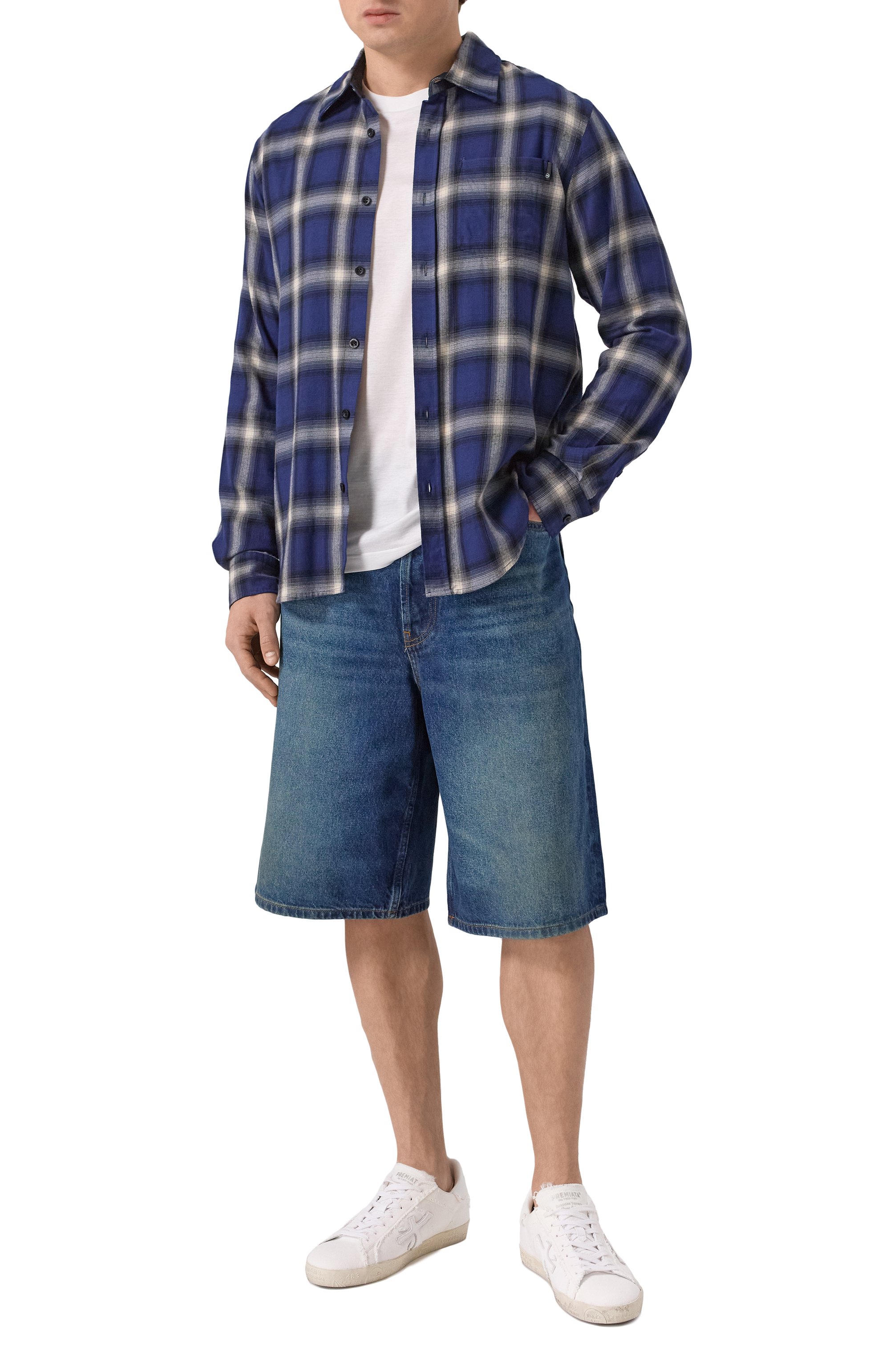 Джинсовые шорты hugo 258/s HUGO, арт. 50537732, фото 2