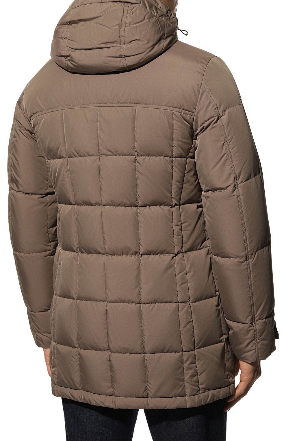 Пуховик с отделкой из меха кролика caraccio-km MOORER, арт. CARACCI0-KM, фото 4