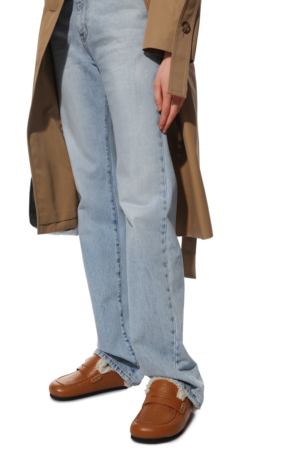 Кожаные сабо JW ANDERSON, арт. ANW36016G/15007, фото 3