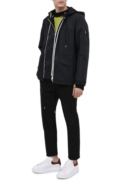 Кожаные кеды oversized ALEXANDER MCQUEEN, арт. 625162/WHZ4K, фото 2