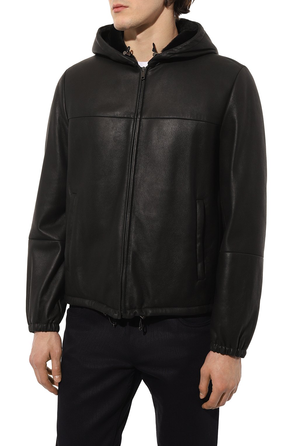 Дубленка из овчины PRADA, арт. UPW334-1XAN-F0002, фото 3