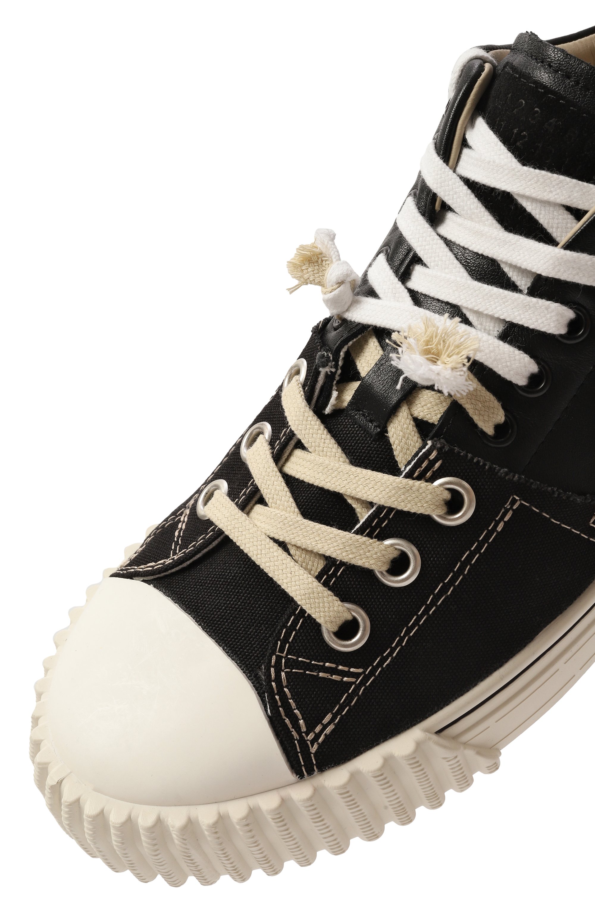 Комбинированные кеды evolution MAISON MARGIELA, арт. S57WS0391/P5063, фото 7