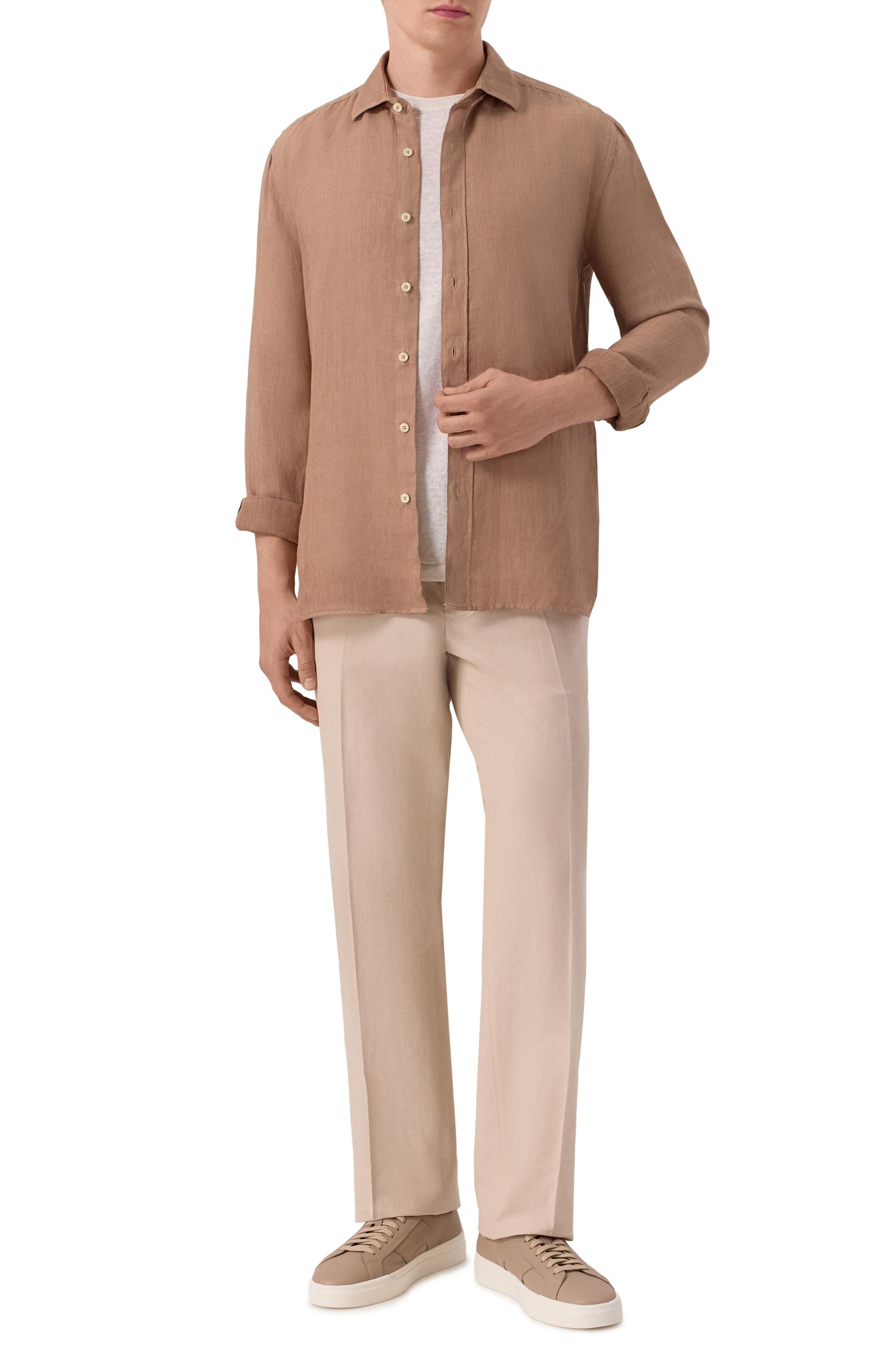 Льняная футболка ZILLI, арт. KRN002M0800VZLI00/52, фото 2