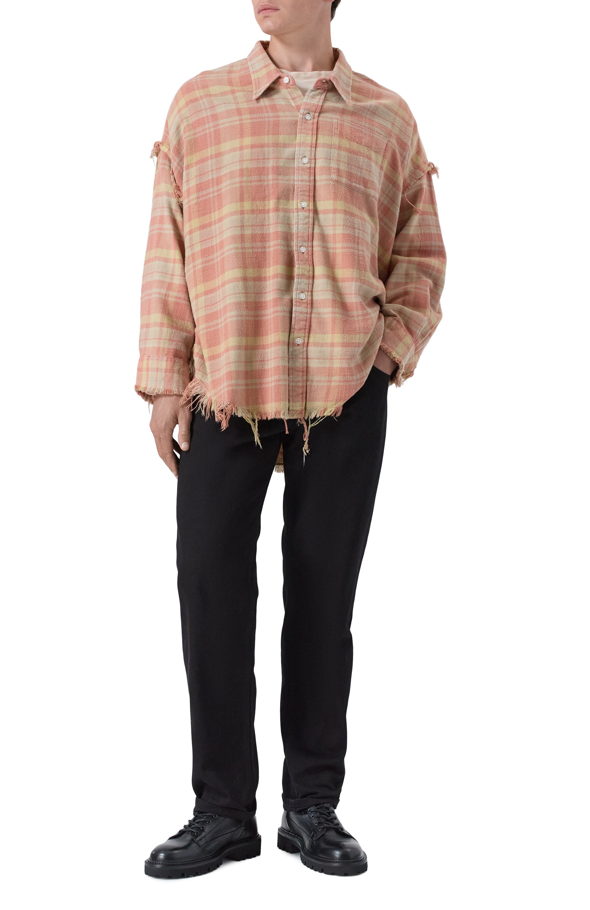 Хлопковая рубашка R13, арт. R13WR075-R549B/M, фото 2