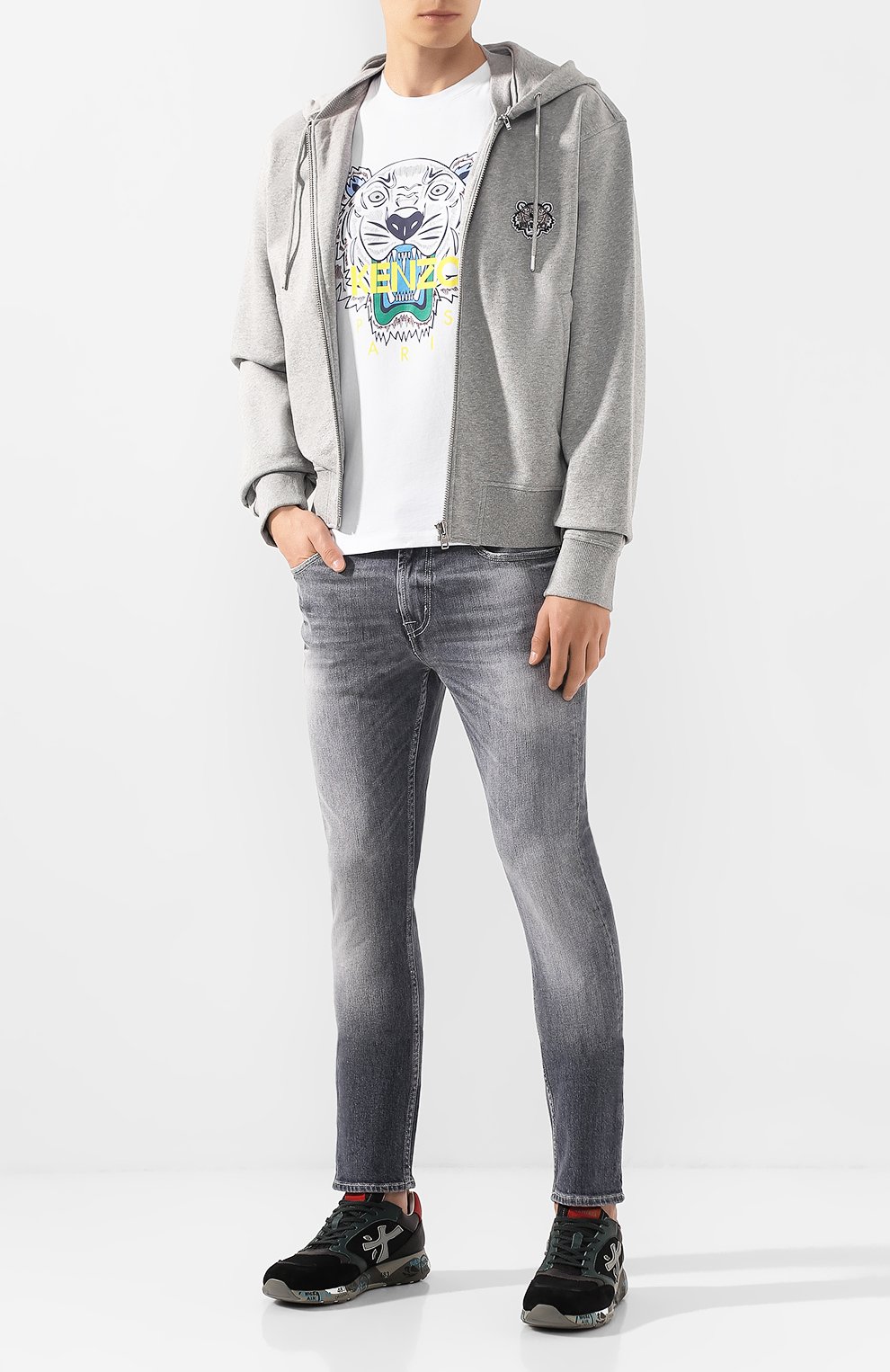 Хлопковая футболка KENZO, арт. F965TS0504YA, фото 2