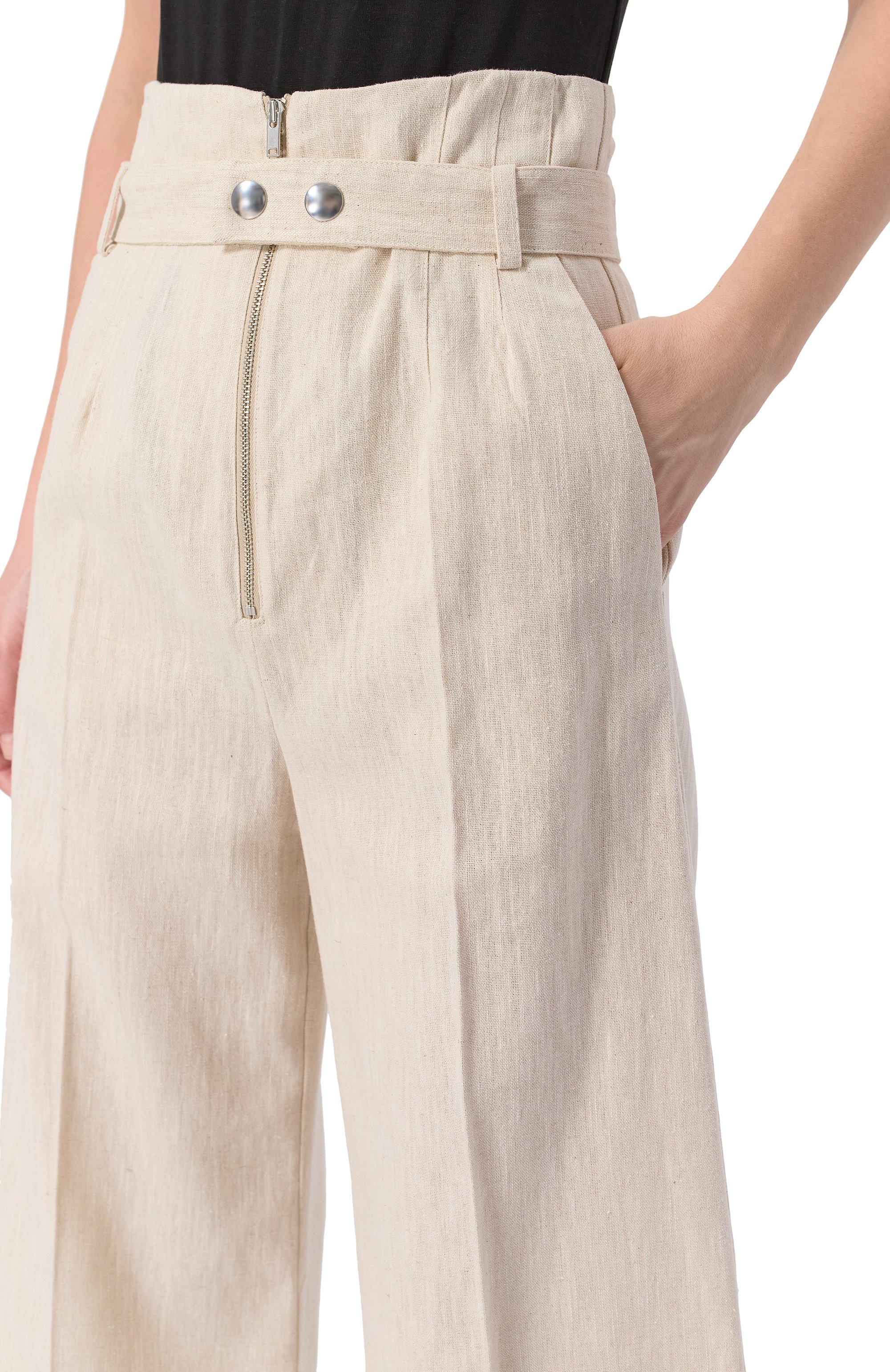 Льняные брюки ERIKA CAVALLINI, арт. P5SZ26, фото 5