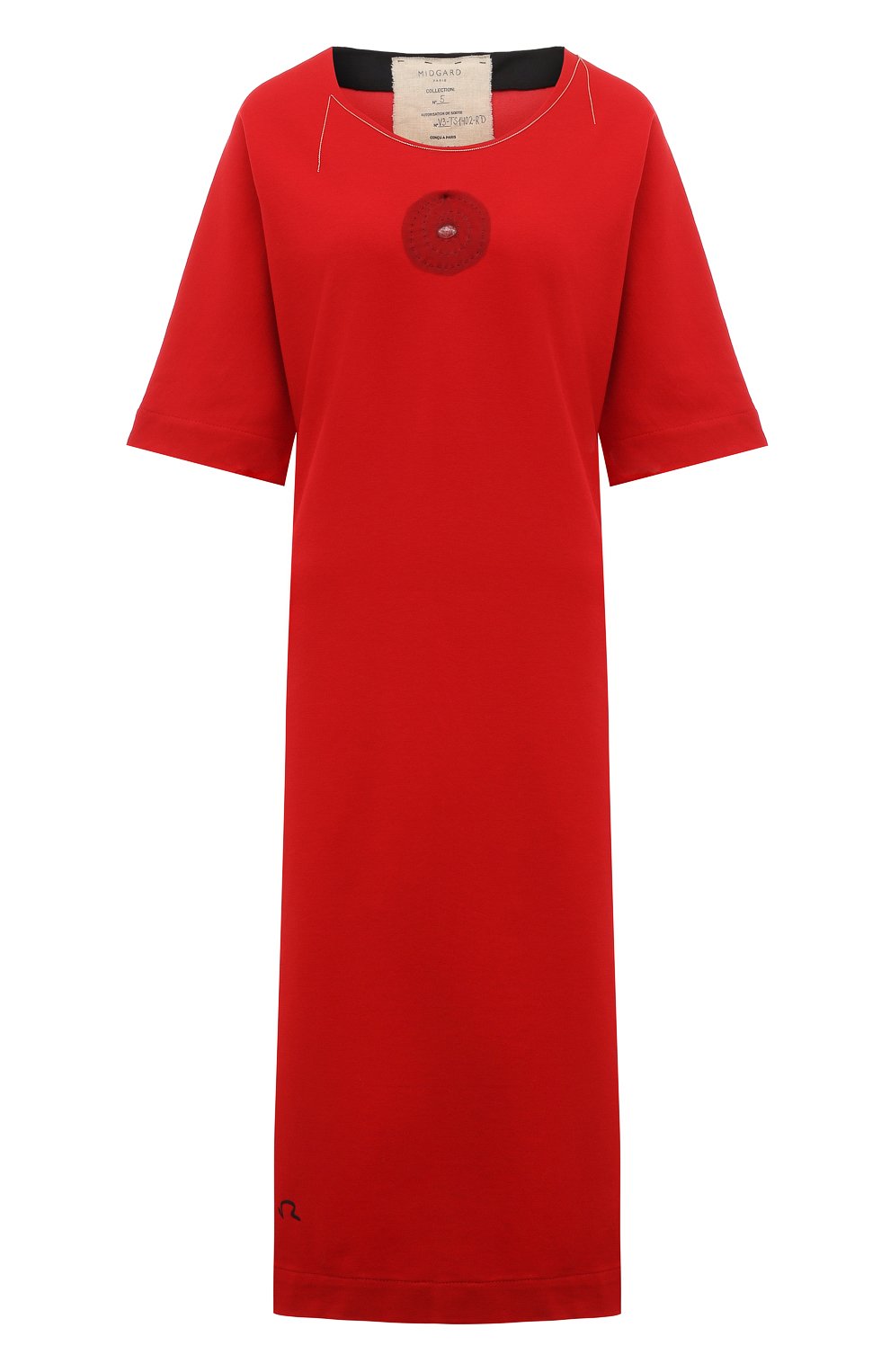 Платье из хлопка и льна MIDGARD PARIS, арт. V3-TS1402-RD, фото 1