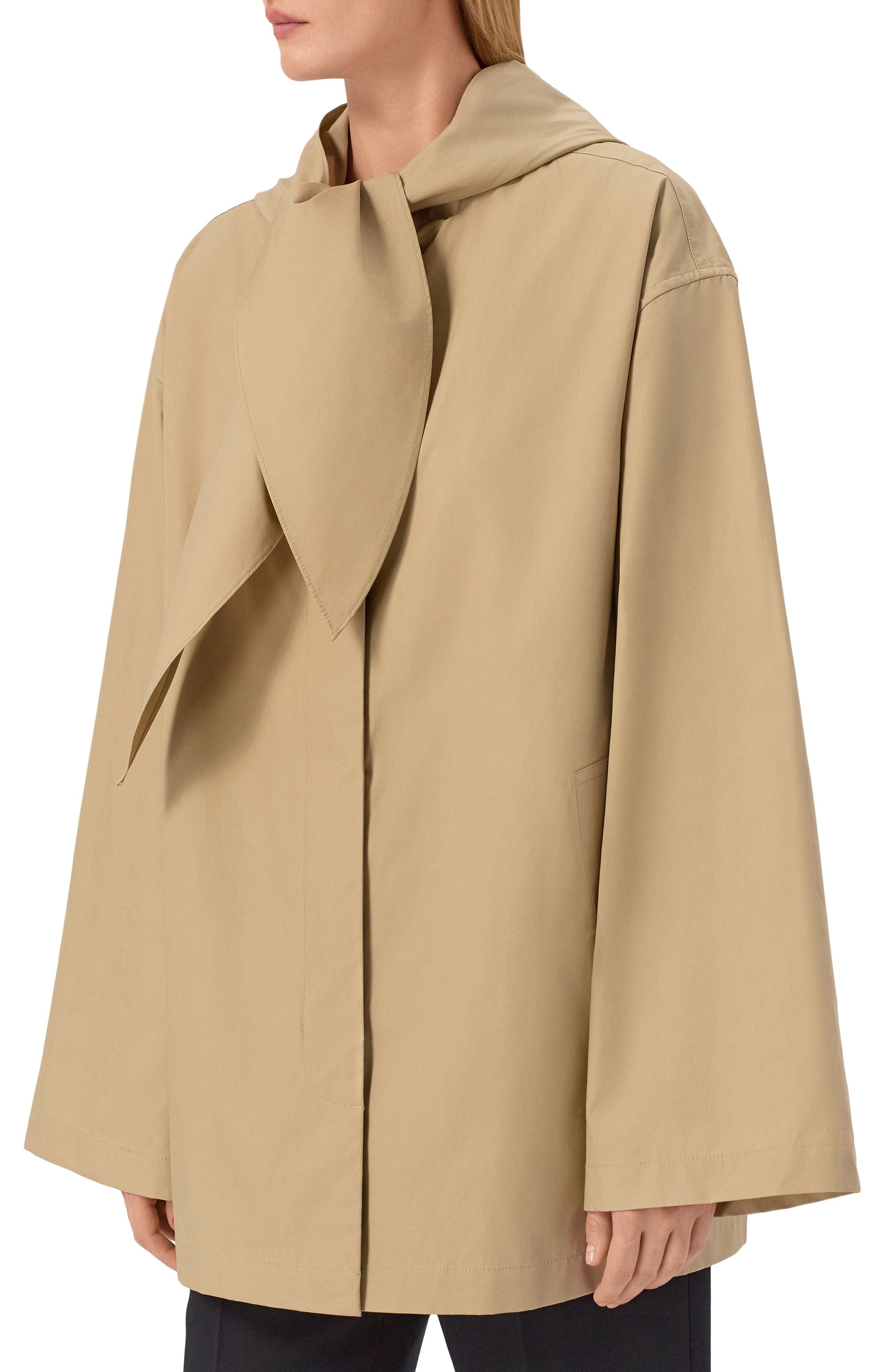 Хлопковая куртка TOTEME, арт. 262-WR00292-FB0633, фото 3