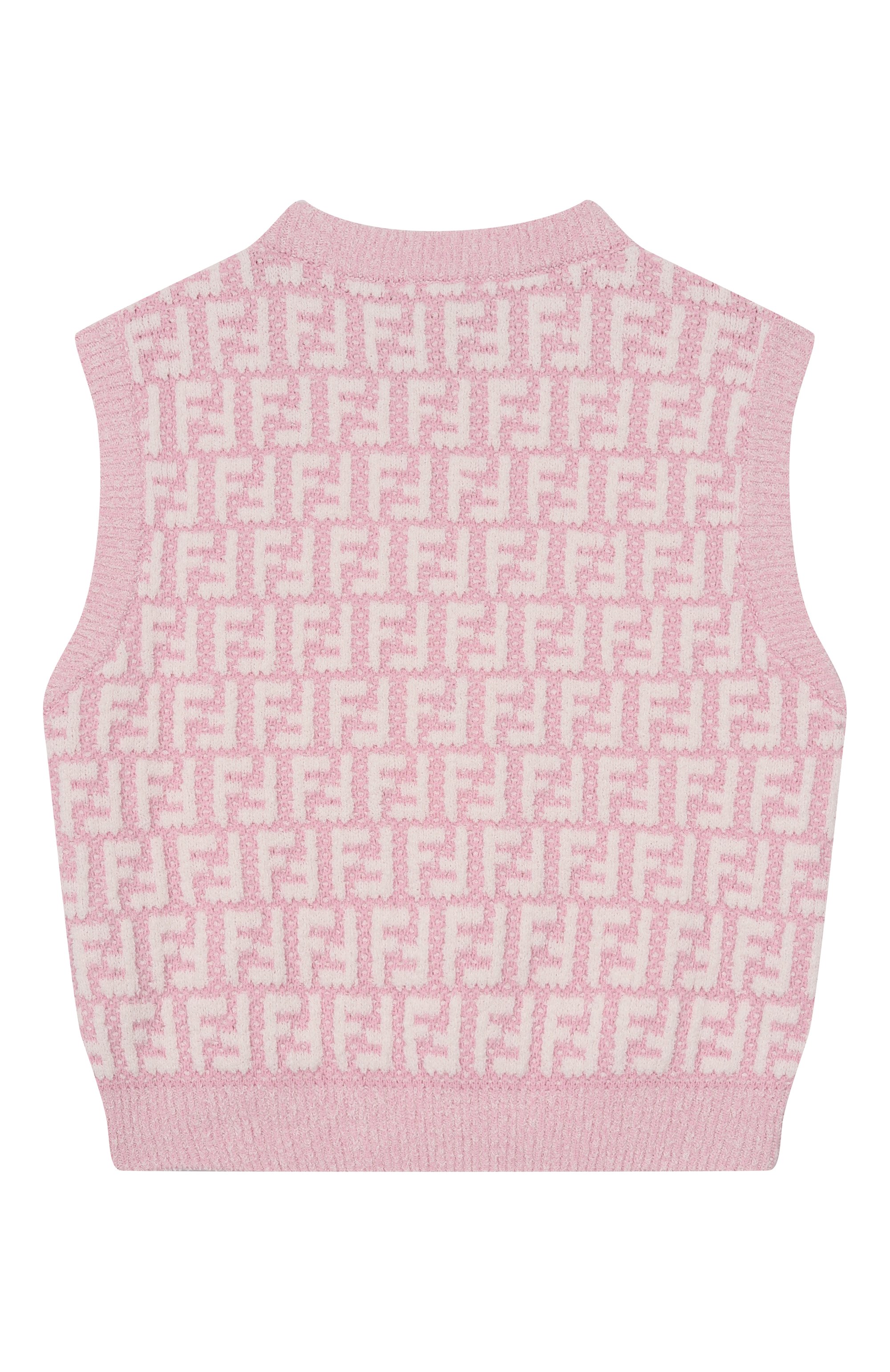 Жилет из хлопка и вискозы FENDI, арт. JFG241/AVW7/8A-12+, фото 2