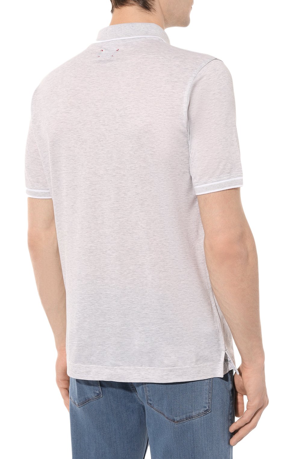 Хлопковое поло KITON, арт. UK1267, фото 4