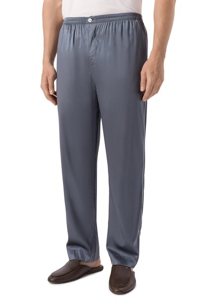 Шелковые домашние брюки KITON, арт. UNWT005K0265L, фото 3