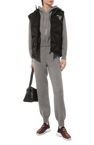 Текстильные кроссовки PRADA, арт. 1E344L-3L6S-F0O5M-015, фото 2