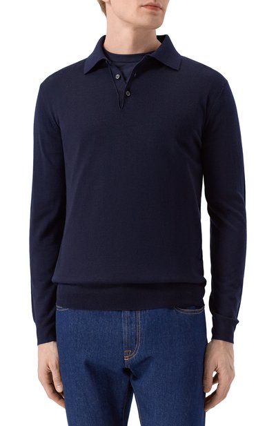 Шерстяное поло ANDREA CAMPAGNA, арт. M5625-6686, фото 3