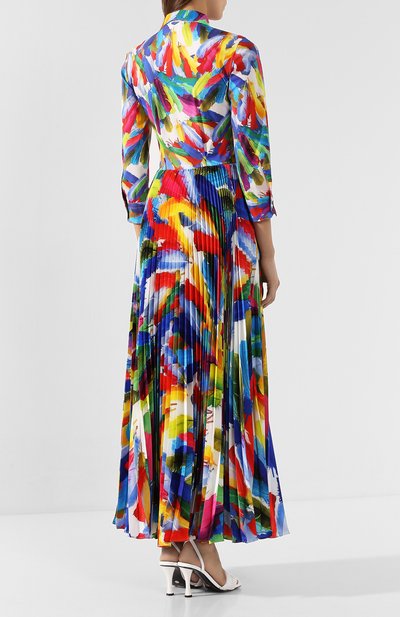 Платье-макси SARA ROKA разноцветного цвета по цене 93300 руб., арт. T0SCA105/37-SS2030, фото 4 Платье-макси SARA ROKA, арт. T0SCA105/37-SS2030, фото 4