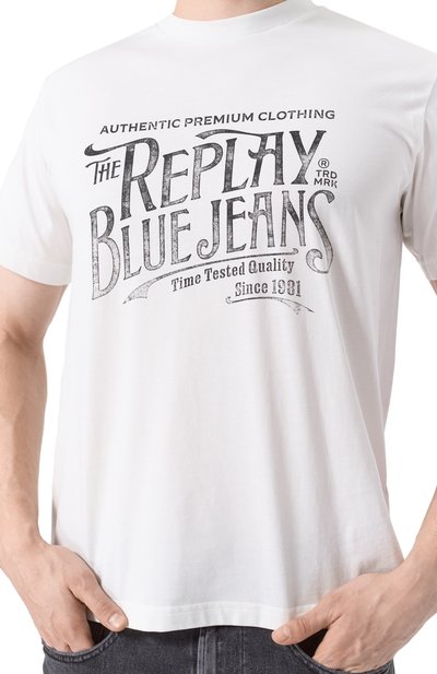 Хлопковая футболка REPLAY, арт. M3042 .000.2660, фото 5