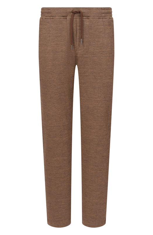 Брюки из хлопка и льна Capobianco 20M704.DH00. Коричневый 20M704.DH00.