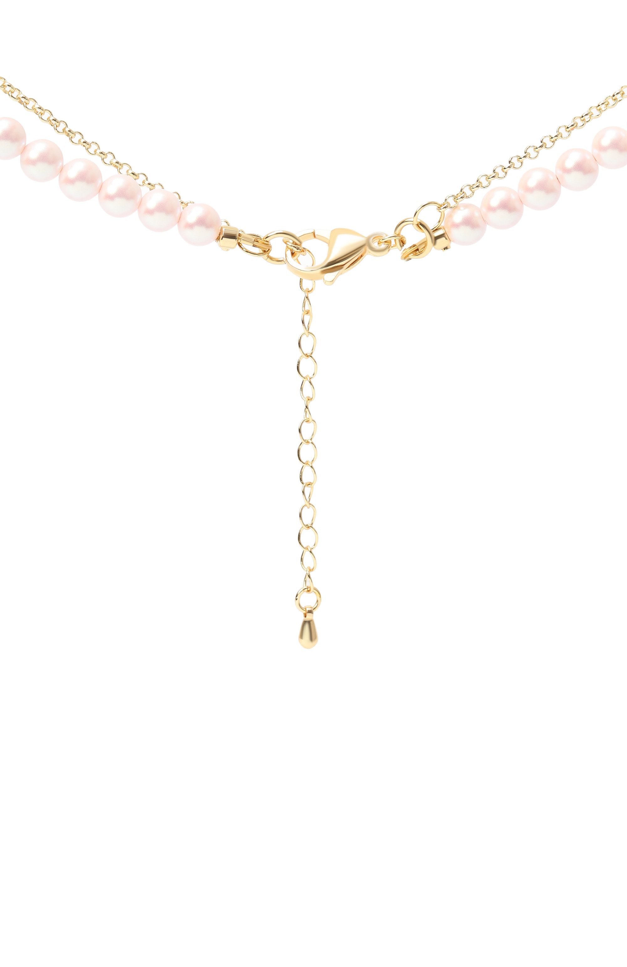 Колье PINK.OLIVKA светло-розового цвета по цене 12700 руб., арт. PO-70039, фото 3 Колье PINK.OLIVKA, арт. PO-70039, фото 3