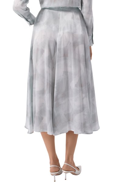 Атласная юбка KITON, арт. D58208K0926E02, фото 4