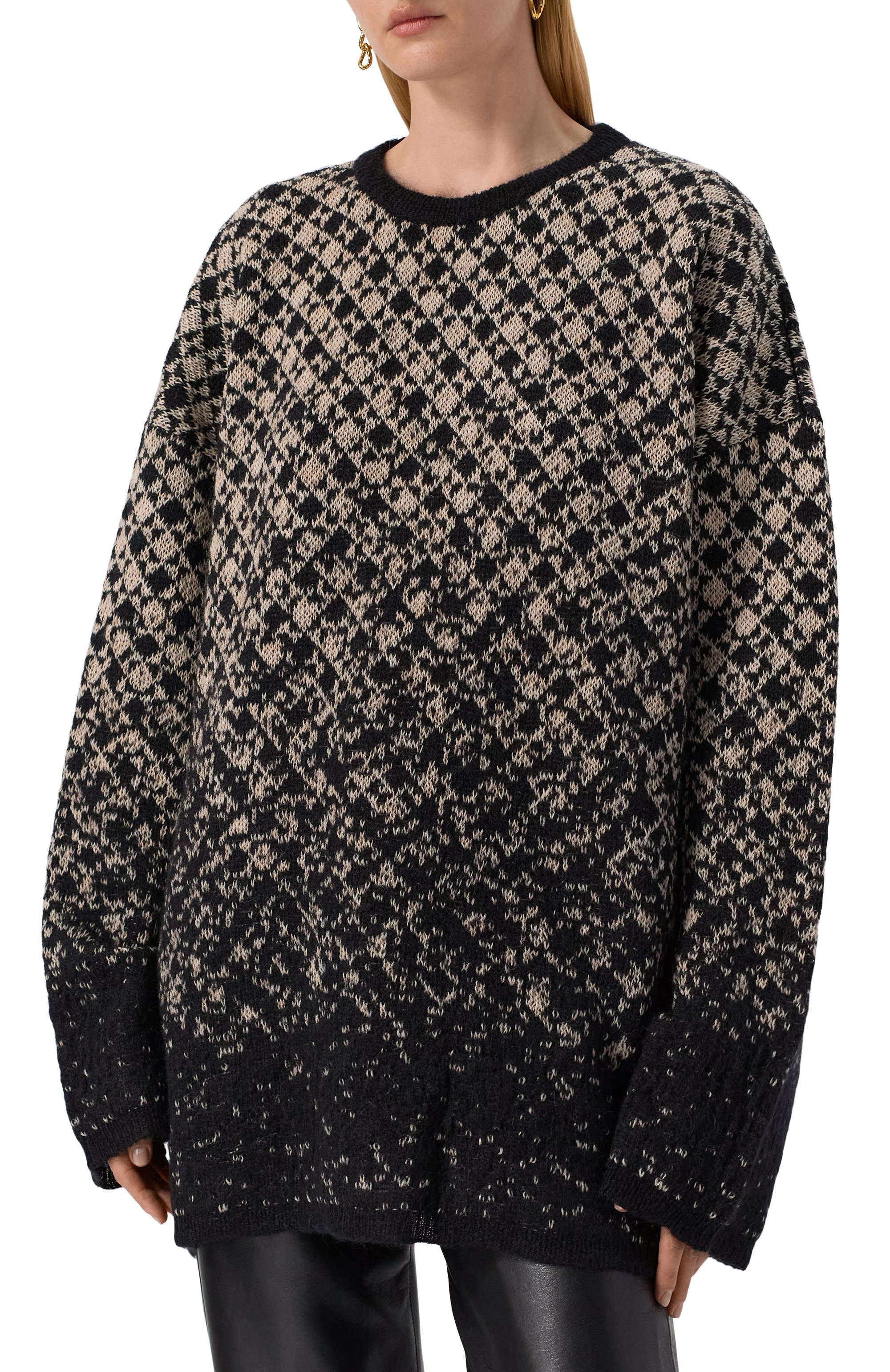 Шерстяной свитер MM6, арт. S52HL0051/M13136, фото 3