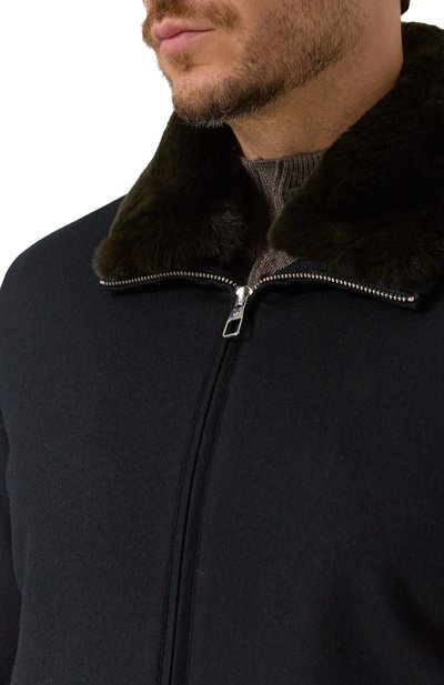 Бомбер с воротником из кролика MONTECORE, арт. F09MUCX932P/331, фото 5